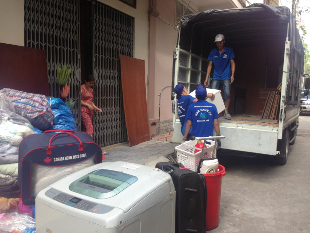 Dịch vụ chuyển nhà tại quận Long Biên