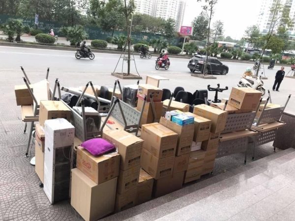 Dịch vụ chuyển văn phòng trọn gói tại quận Đống Đa